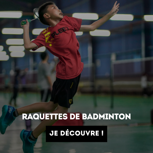 Raquettes de badminton